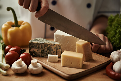 Découpe de fromage