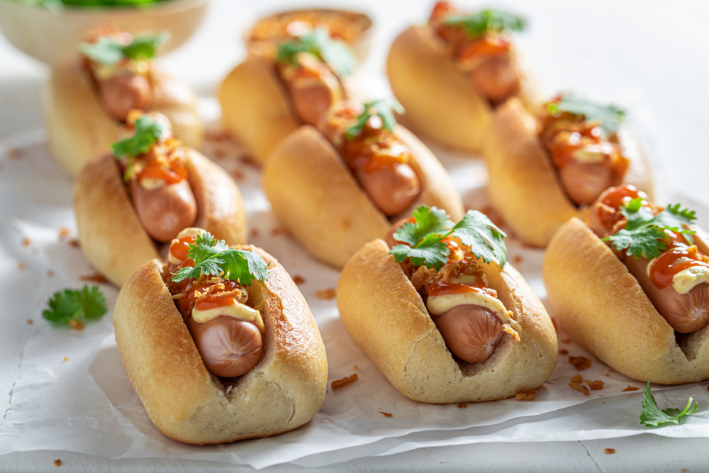 Animation traiteur mini hot dog