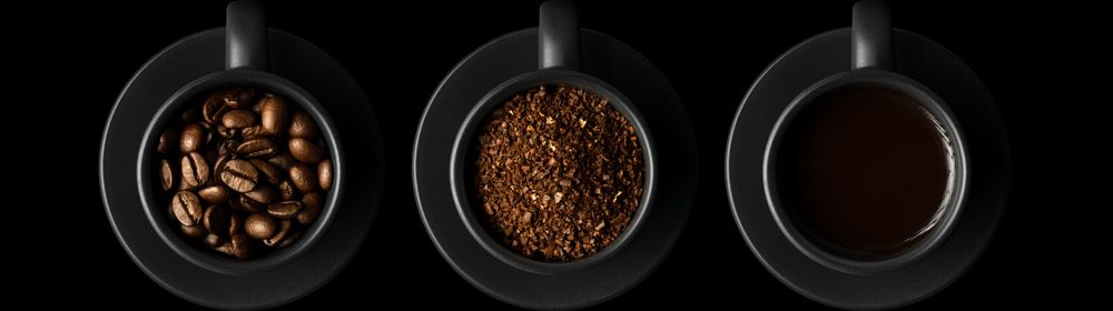 Café Barista art grain de café